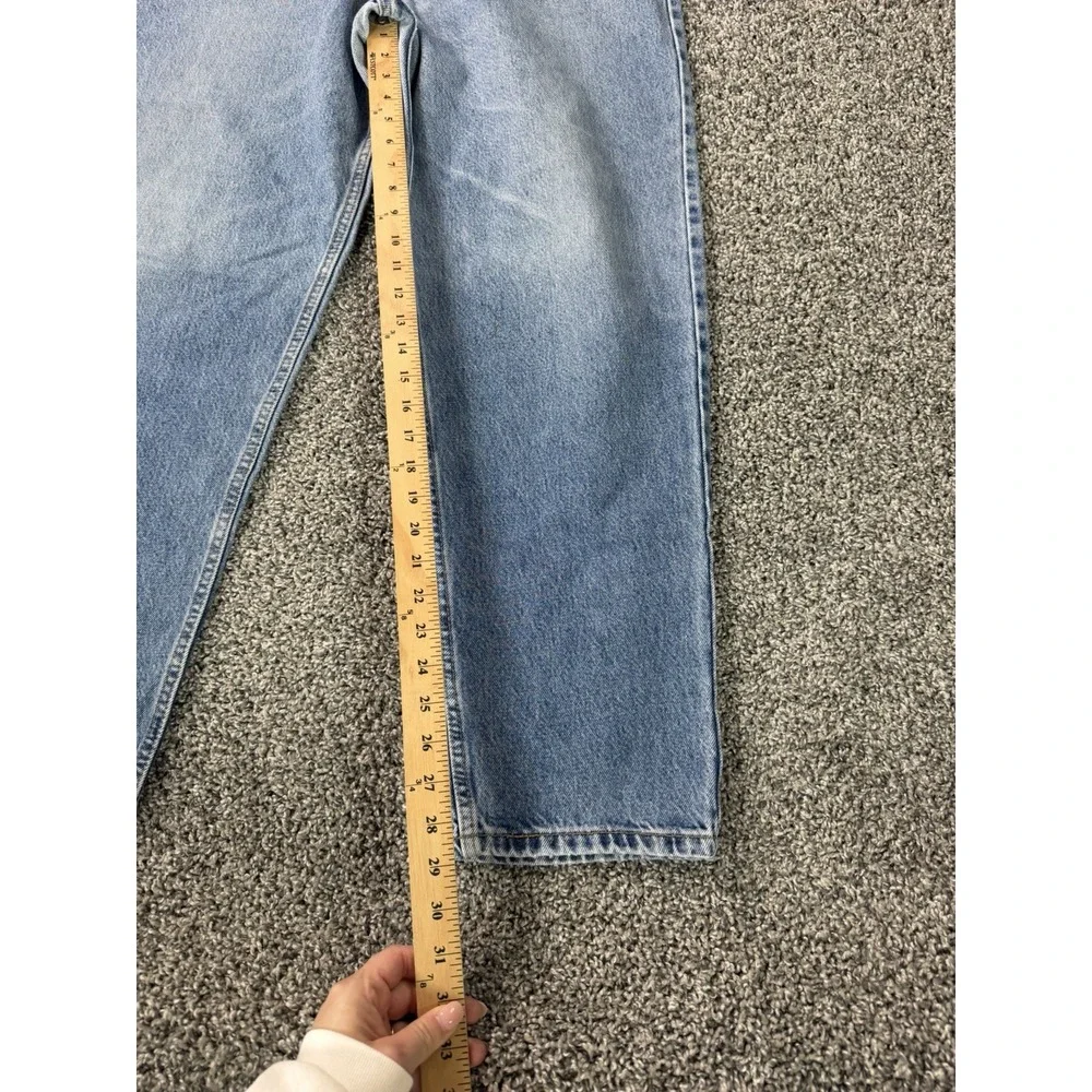 Vintage Y2K Levi's Loose Straight Jeans Men's Size 36x30 Blue